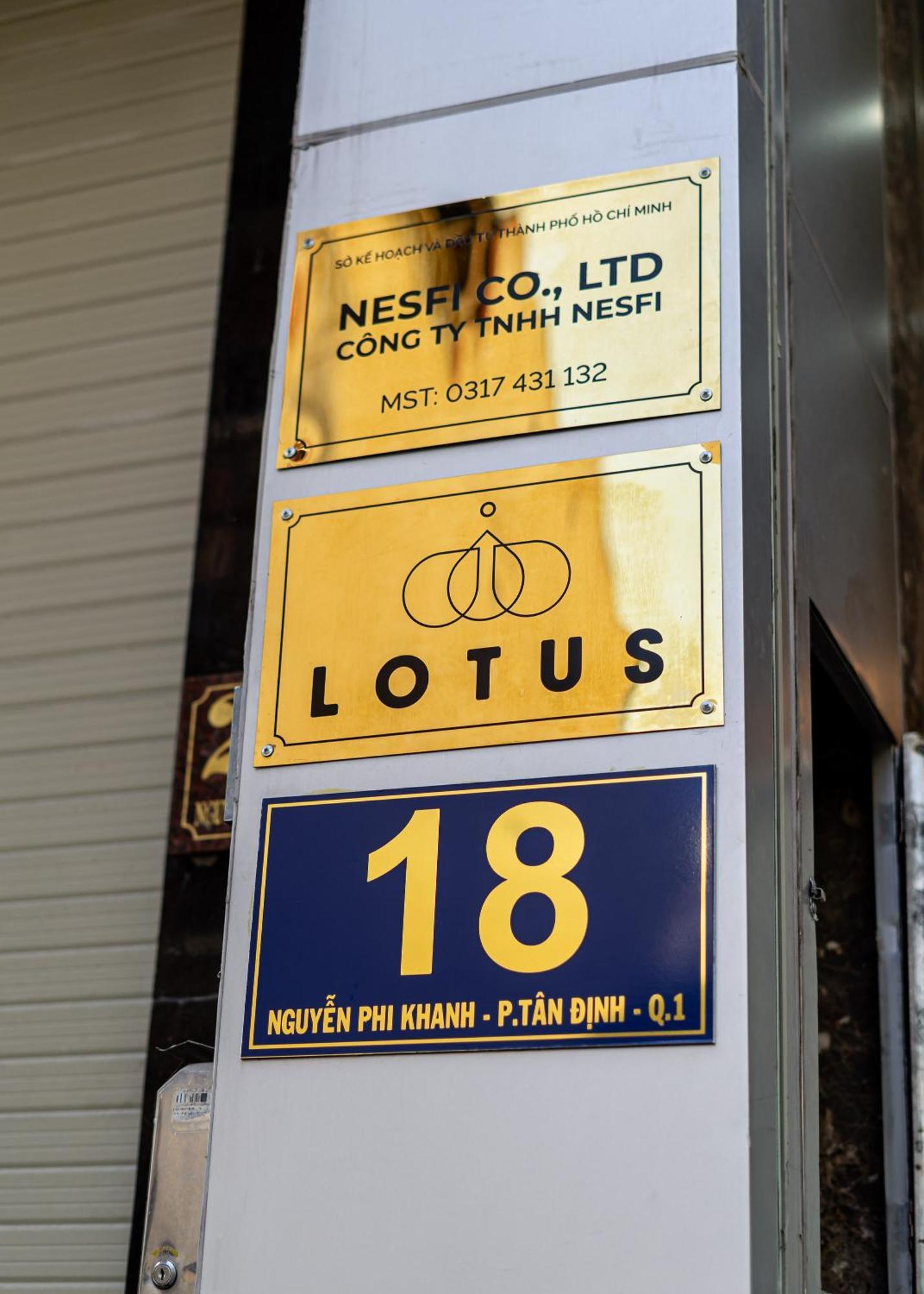 Lotus Hotel Nguyen Phi Khanh Q1 Ho-Chi-Minh-Stadt Exterior foto